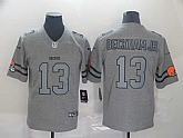 Nike Browns 13 Odell Beckham Jr. 2019 Gray Gridiron Gray Vapor Untouchable Limited Jersey,baseball caps,new era cap wholesale,wholesale hats